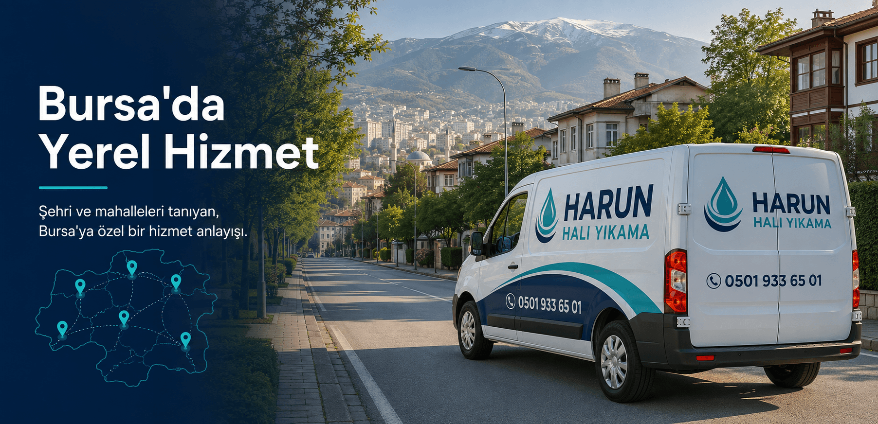 Harun Halı Yıkama Bursa yerel servis hizmeti